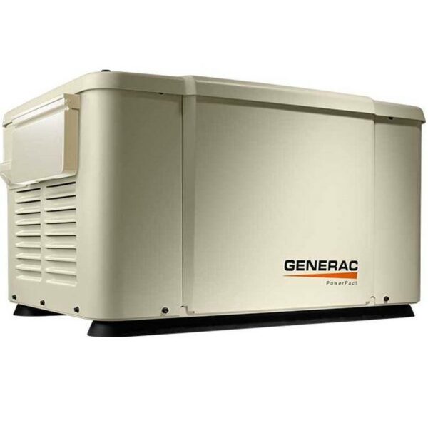 PowerPact 7.5kW Home Backup Generac Generator with 8-circuit Transfer Switch