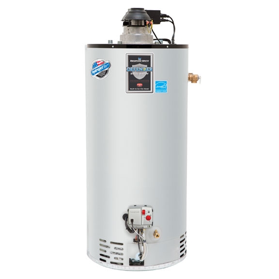 Bradford White RG2 Residential Atmospheric Vent Fan Assist Gas Water Heater
