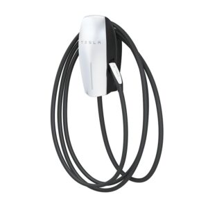 Tesla Gloss Silver Wall Connector (Gen 2) Electric Vehicle (EV) Charger System