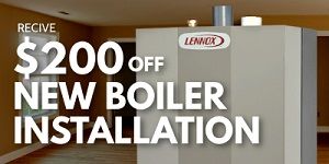 coupon $200 off boiler installation