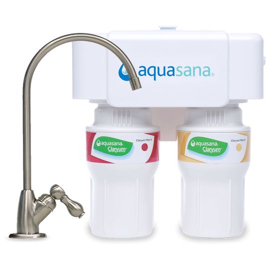Aquasana Claryum 2-Stage Under Sink Water Filter