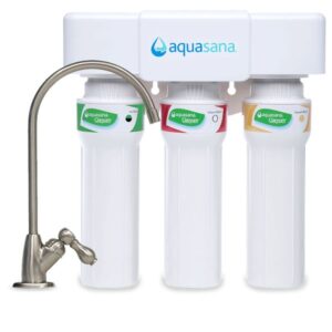 Aquasana Claryum 3-Stage Max Flow Rate Under Sink Water Filter