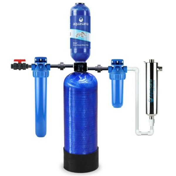 Aquasana Rhino Well Water with UV Whole House Well Water Filter System