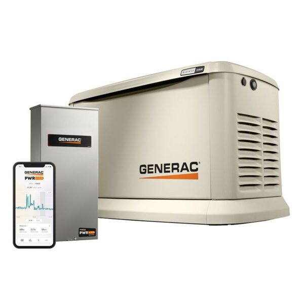 Guardian 24kW Generac Generator with Whole House Switch