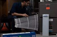 air purifier installation