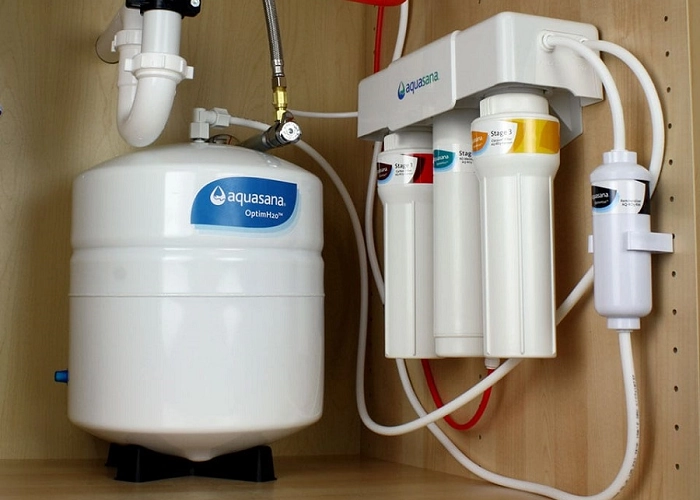 Aquasana under sink water filter