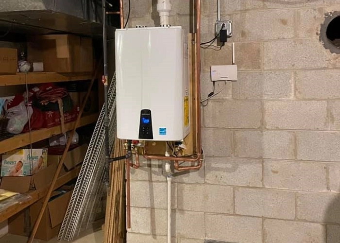 Navien tankless water heater