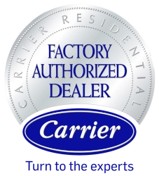 Carrier Factory Authorized Dealer logo