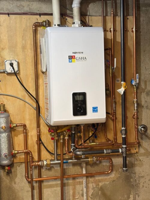 Navien NCB-240/110H High Efficiency Condensing Combi-Boiler